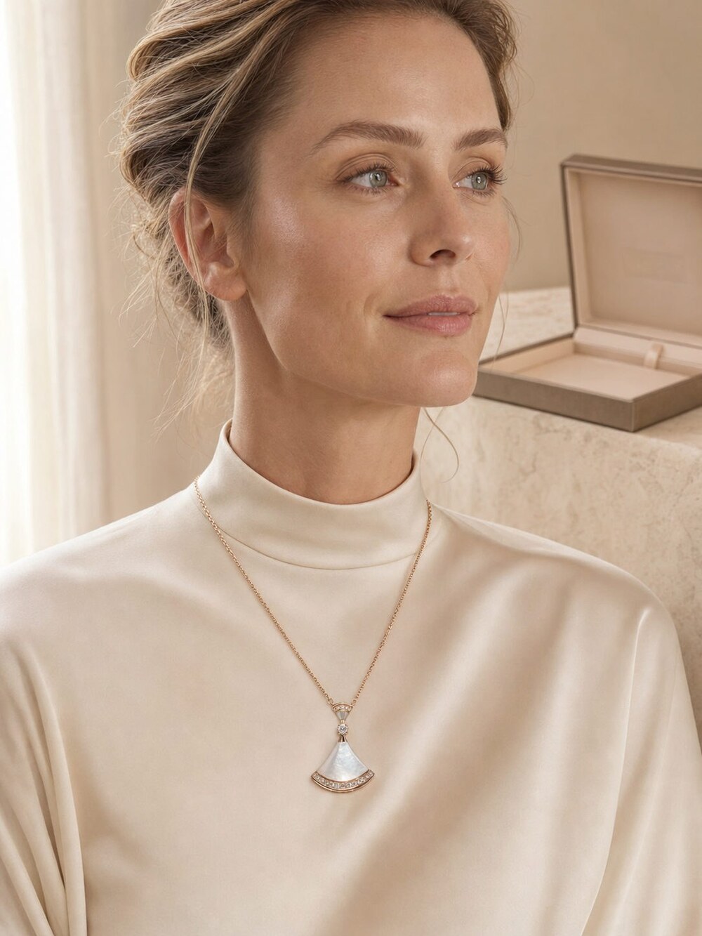 Bulgari Refined Statement Necklace Style 6 | New with Box - Picture 9 of 9